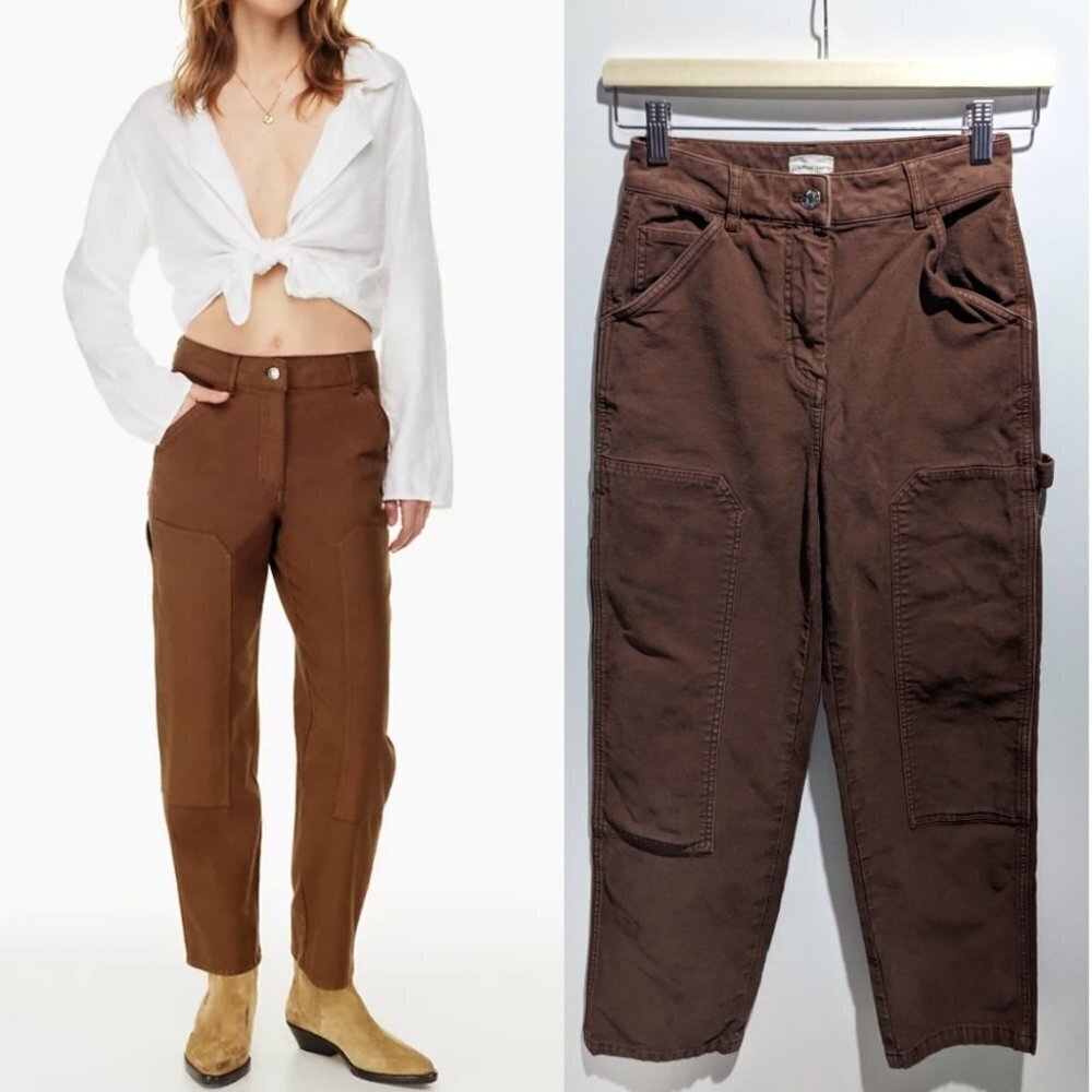 Aritzia Wilfred Free | Brennan high waisted utility pants